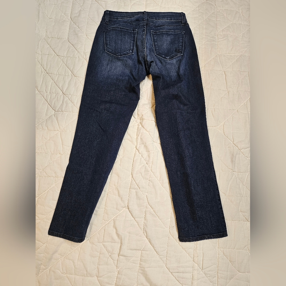 CJ by Cookie Johnson -Pearl Slouchy - Sequined Tuxedo Stripe Leg - Size 26 - Picture 3 of 12